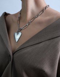 Колье-цепь Fashion Heart S